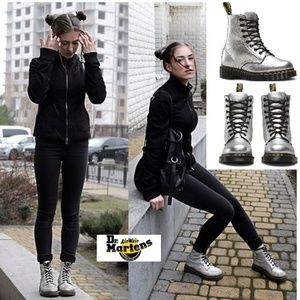 dr martens pascal metallic